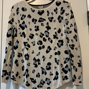 Chico’s Animal Print Sweater